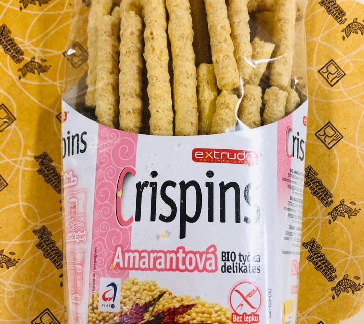 Amarantová BIO tyčinka Crispins