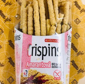 Amarantová BIO tyčinka Crispins